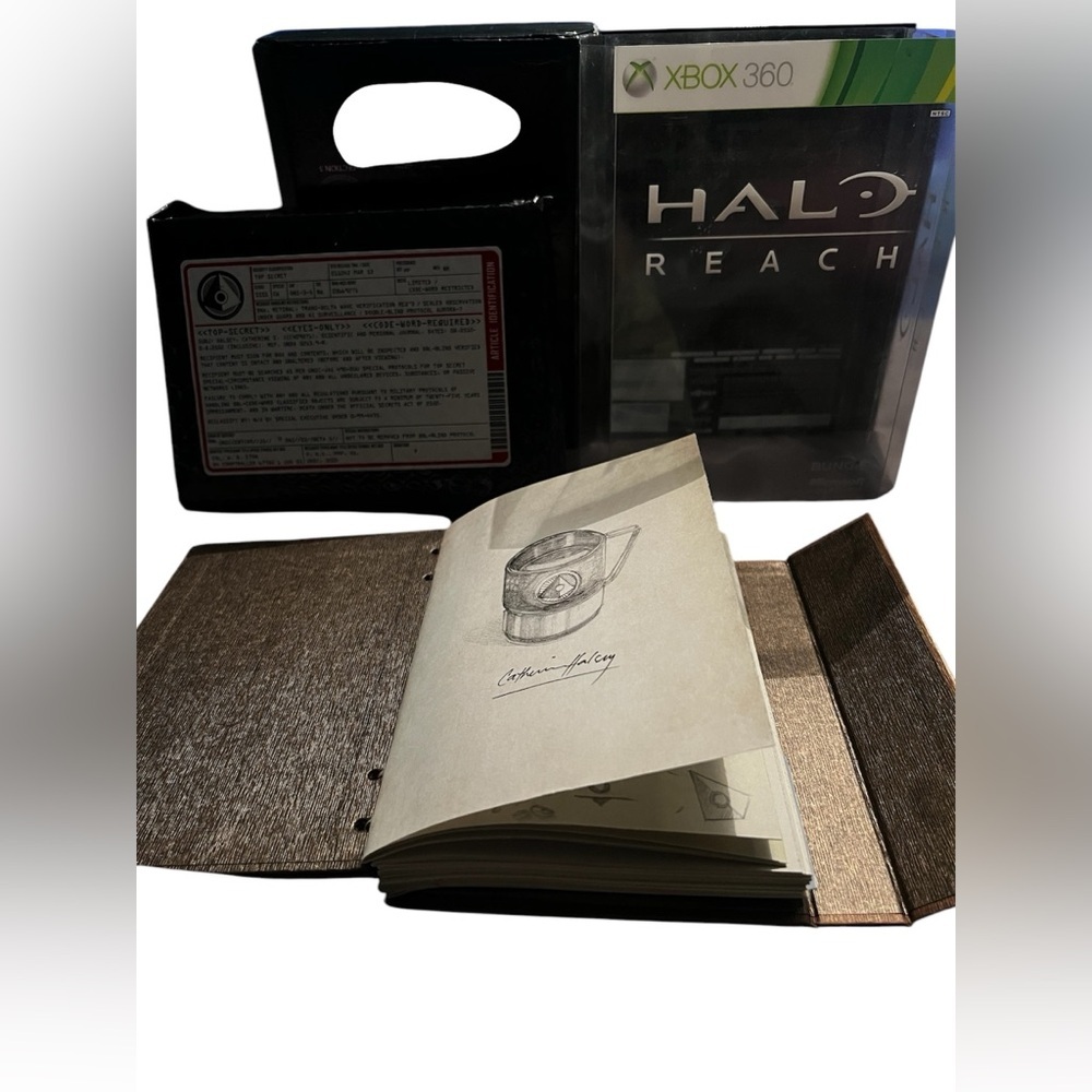 Halo Reach Collector's Edition Set MISSING GAME